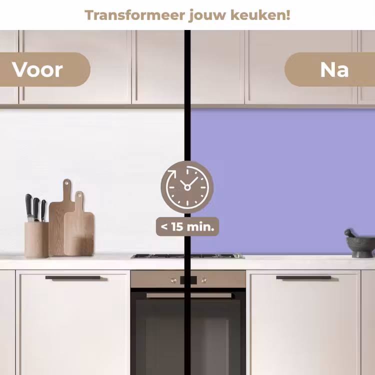 Ceil - Paars - Lila keuken achterwand 2 middel 871 -voor-na2_NL