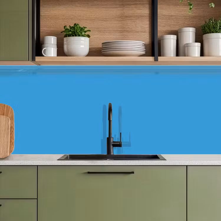 Cerulean - Breeze - Blauw keuken achterwand 2 middel 871 -sfeer3