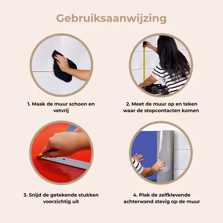 Chinese - Blue - Blauw keuken achterwand 2 middel 871 -gebruiksaanwijzing_NL