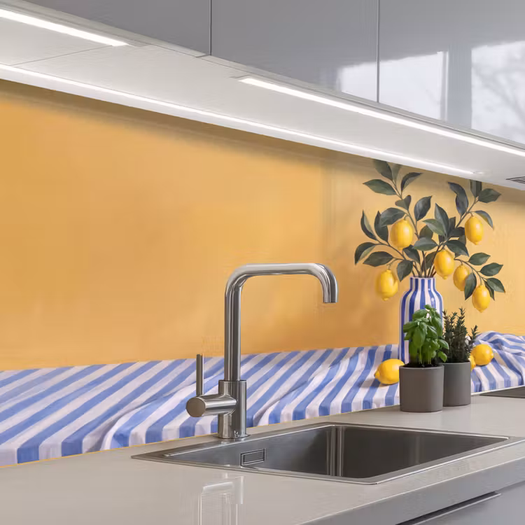 Keuken achterwand - Citroen - Stilleven - Modern - Citroen - Stilleven - Modern keuken achterwand 2 middel