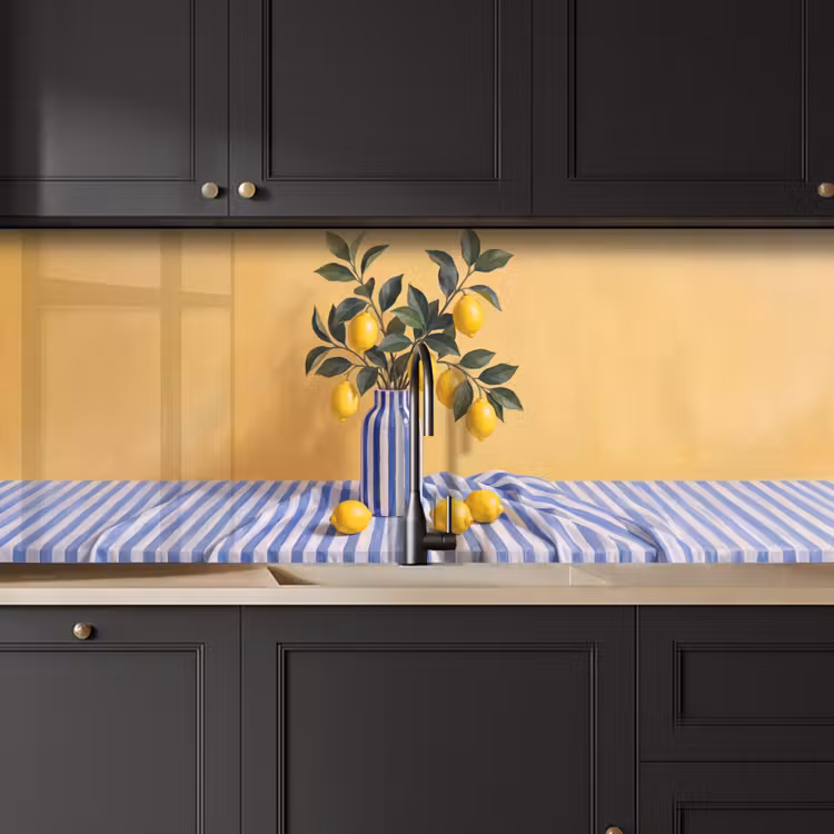Keuken achterwand - Citroen - Stilleven - Modern - Citroen - Stilleven - Modern keuken achterwand 2 middel