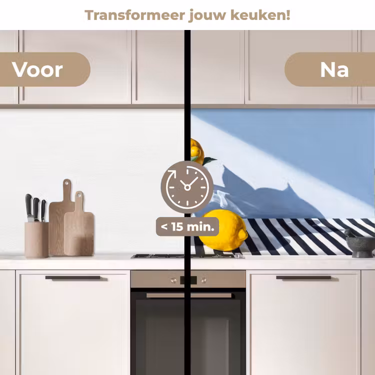 Keuken achterwand - Citroenen - Fruit - Geel - Citroenen - Fruit - Geel keuken achterwand 2 middel