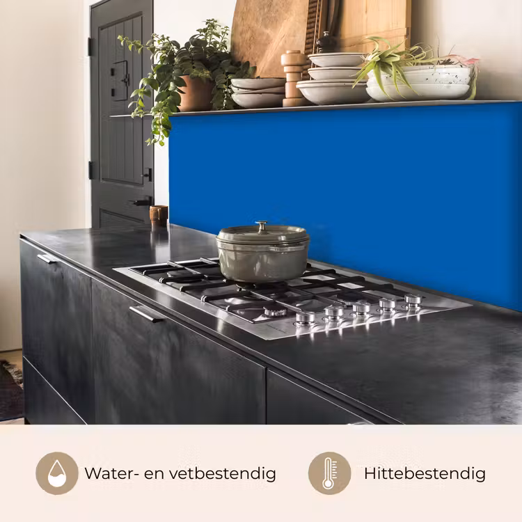 Classic - Azure - Blauw keuken achterwand 2 middel 871 -usp_NL