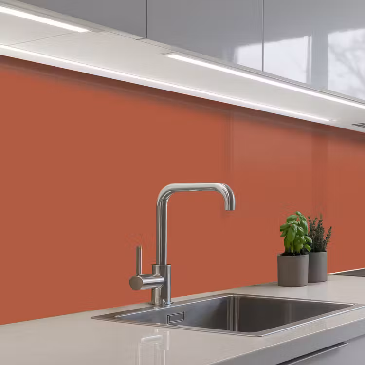 Copperhead - Oranje - Bruin keuken achterwand 2 middel 871 -3d_schuin