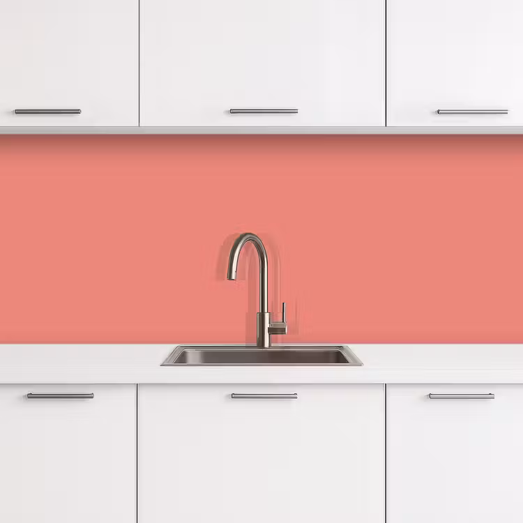 Coral - Reef - Rood keuken achterwand 2 middel 871 -3d