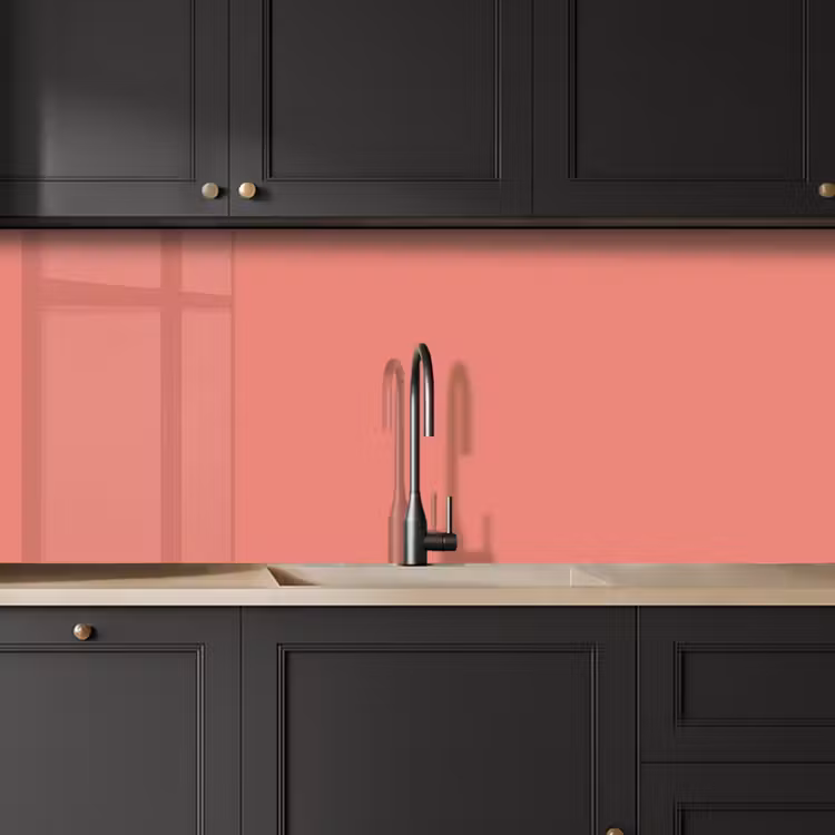 Coral - Reef - Rood keuken achterwand 2 middel 871 -sfeer1