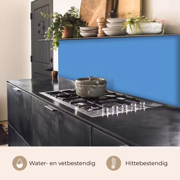 Cornflower - Blue - Blauw keuken achterwand 2 middel 871 -usp_NL