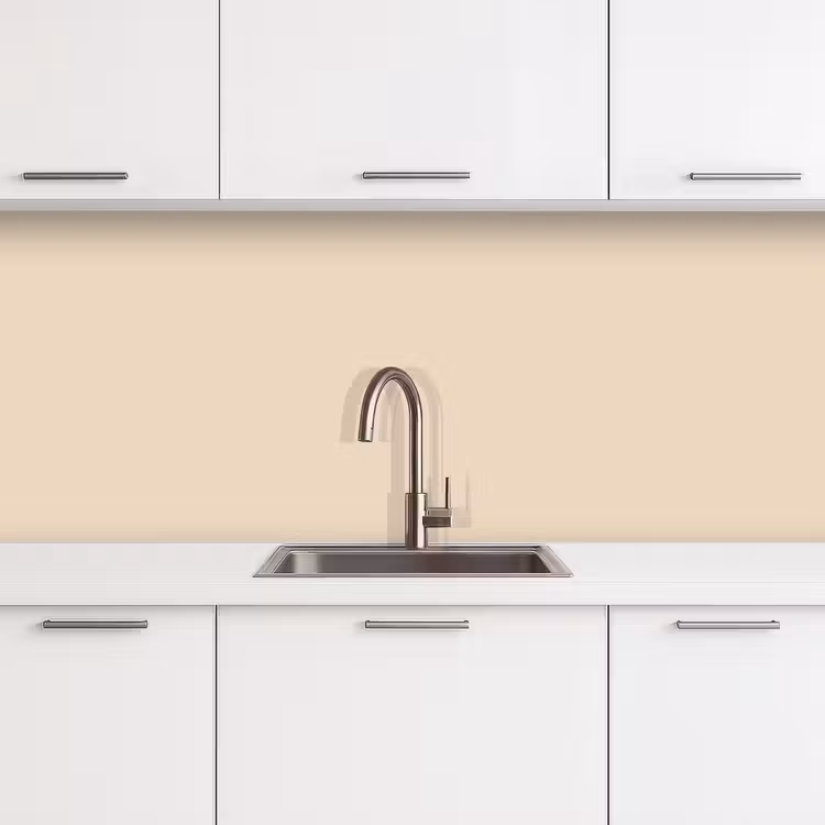 Cream - Nude - Neutraal keuken achterwand 2 middel 871 -3d