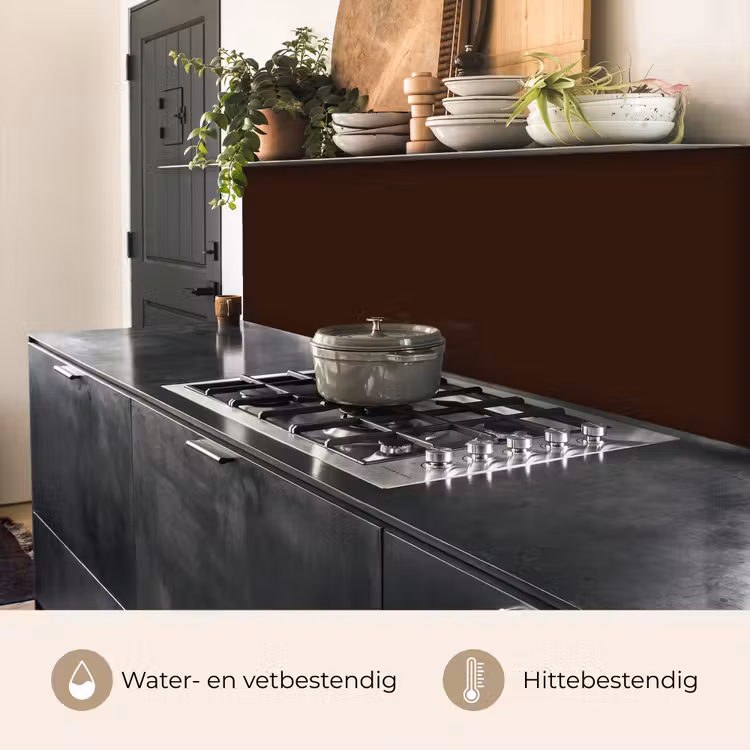 Dark - Chocolate - Bruin keuken achterwand 2 middel 871 -usp_NL