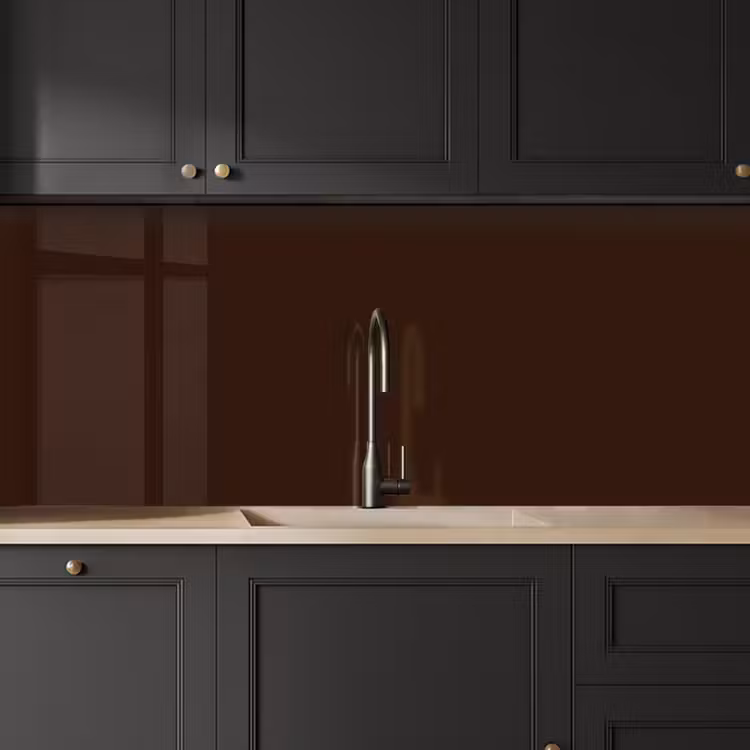 Dark - Chocolate - Bruin keuken achterwand 2 middel 871 -sfeer1