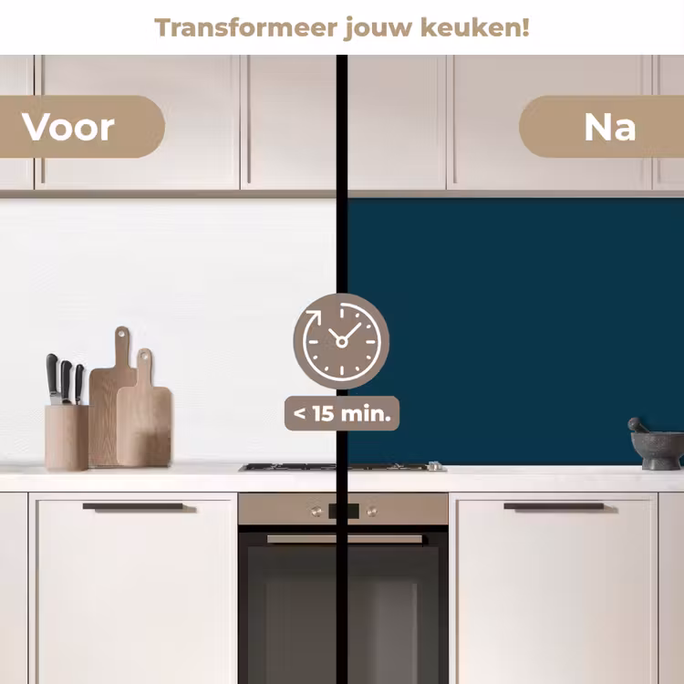 Dark - Indigo - Blauw keuken achterwand 2 middel 871 -voor-na2_NL