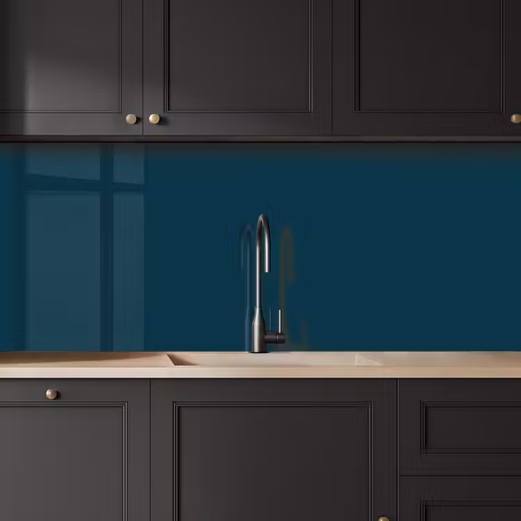 Dark - Indigo - Blauw keuken achterwand 2 middel 871 -sfeer1