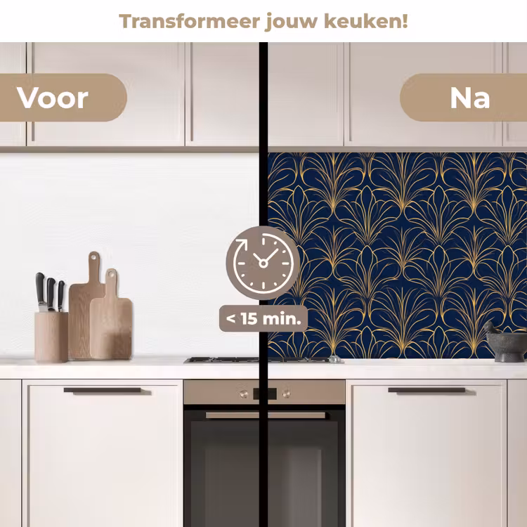 Deco - Waaier - Blauw keuken achterwand 2 middel 871 -voor-na2_NL