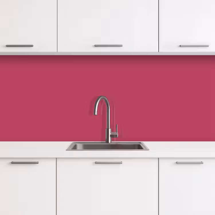 Deep - Berry - Rood keuken achterwand 2 middel 871 -3d