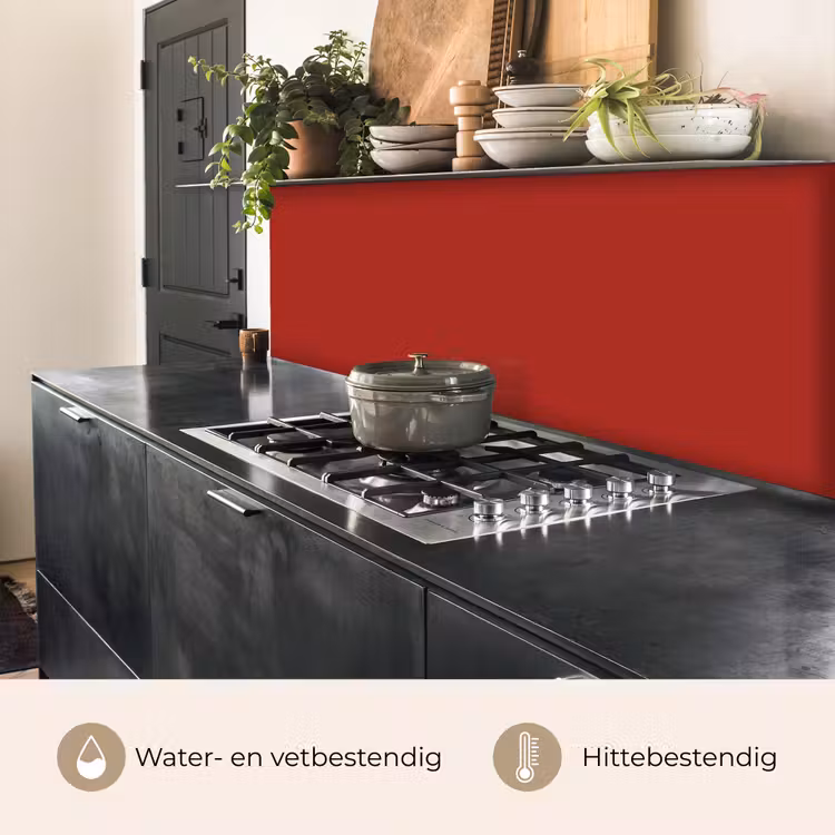 Deep - Crimson - Rood keuken achterwand 2 middel 871 -usp_NL
