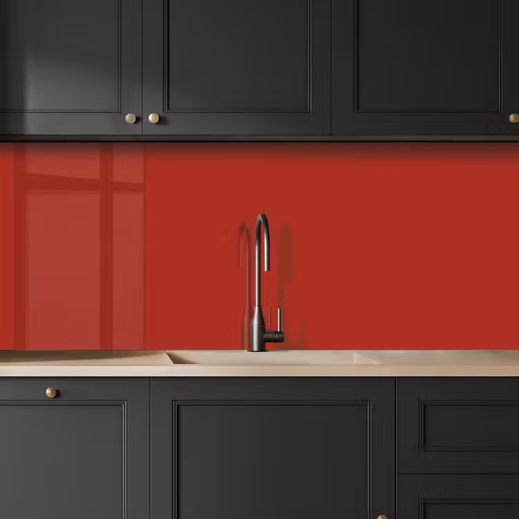 Deep - Crimson - Rood keuken achterwand 2 middel 871 -sfeer1