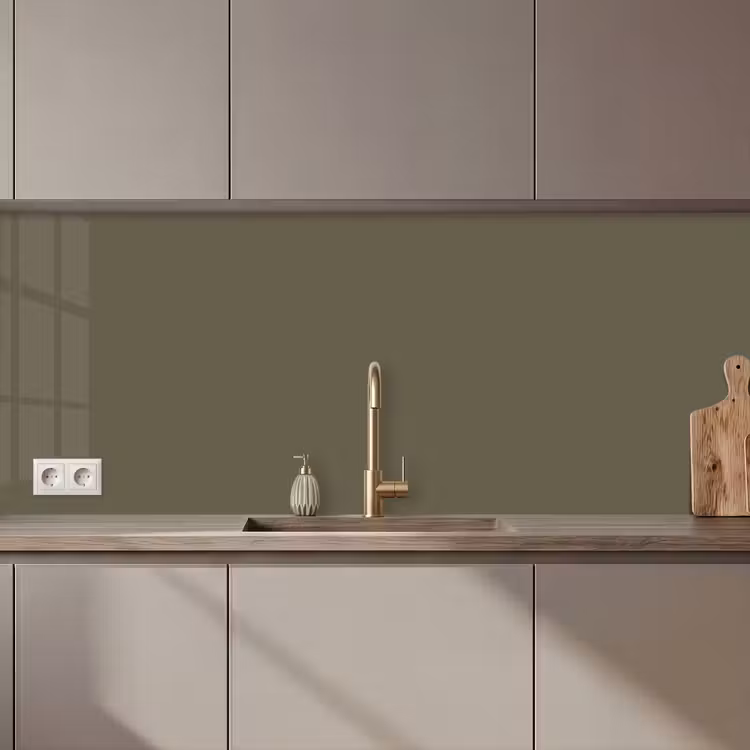 Deep - Khaki - Groen keuken achterwand 2 middel 871 zz_3dshopping