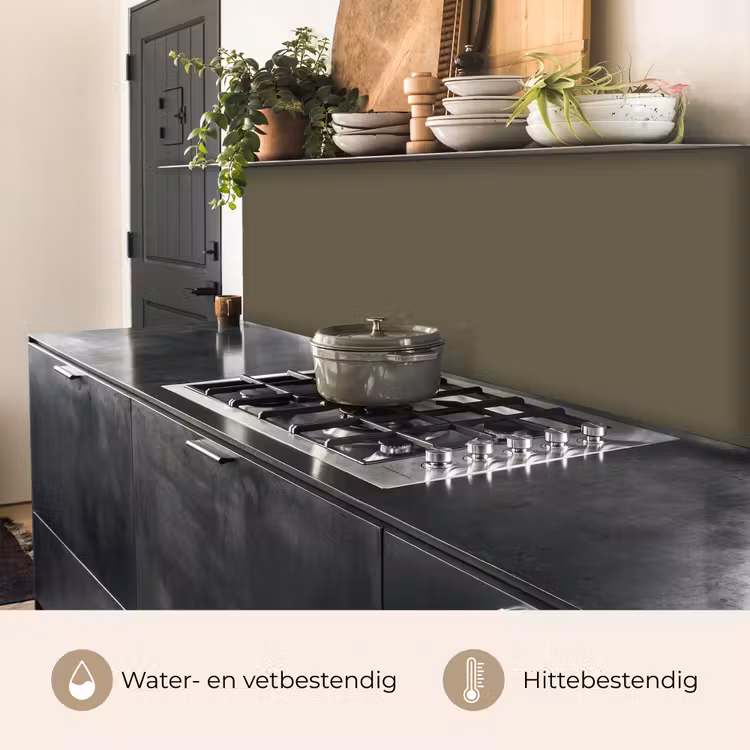 Deep - Khaki - Groen keuken achterwand 2 middel 871 -usp_NL
