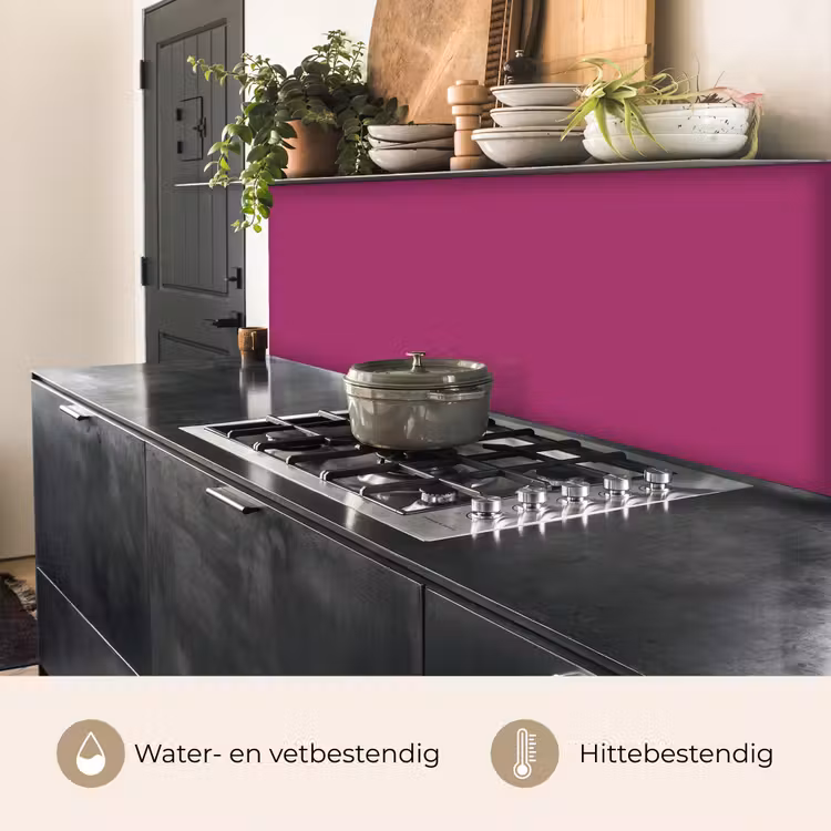 Deep - Magenta - Paars keuken achterwand 2 middel 871 -usp_NL
