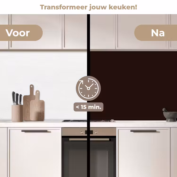 Deep - Obsidian - Bruin keuken achterwand 2 middel 871 -voor-na2_NL