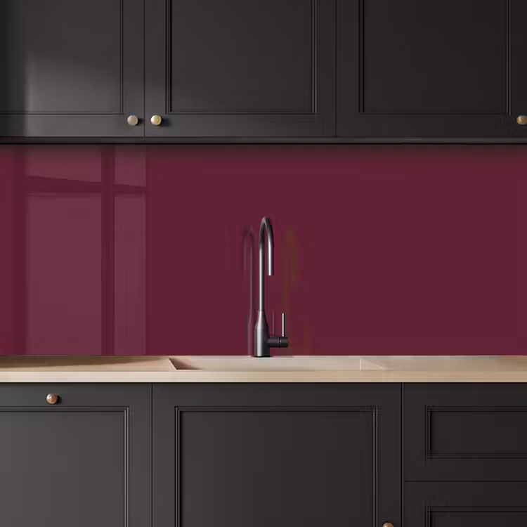 Deep - Plum - Paars keuken achterwand 2 middel 871 -sfeer1