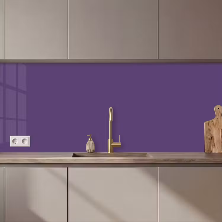 Deep - Plum - Paars keuken achterwand 2 middel 871 zz_3dshopping
