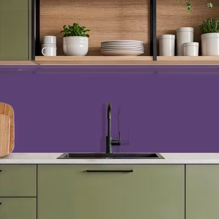 Deep - Plum - Paars keuken achterwand 2 middel 871 -sfeer3