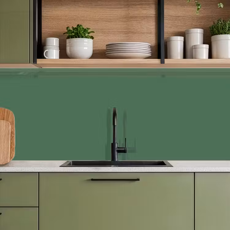Deep - Sagewood - Groen keuken achterwand 2 middel 871 -sfeer3