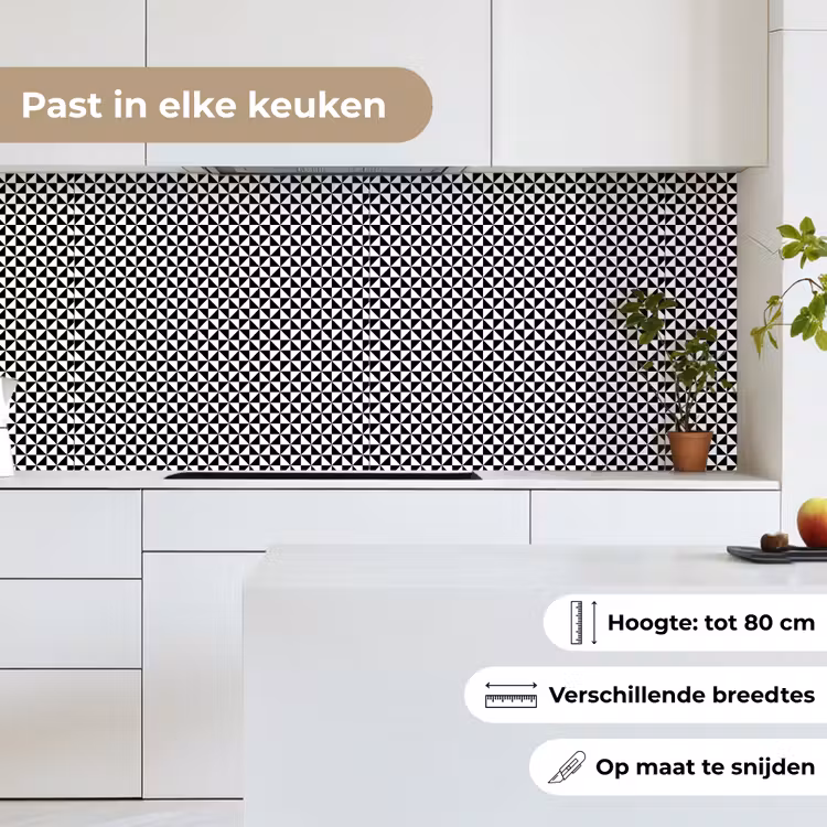 Design - Geometrie - Patroon keuken achterwand 2 middel 871 -sfeer4_NL