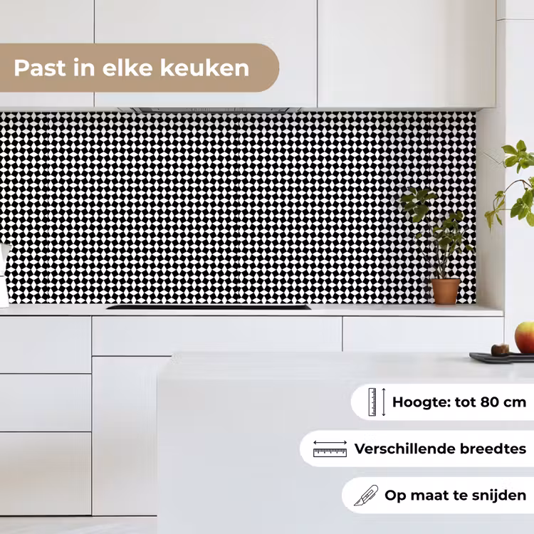 Design - Geometrie - Patroon keuken achterwand 2 middel 871 -sfeer4_NL