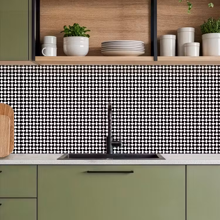 Design - Geometrie - Patroon keuken achterwand 2 middel 871 -sfeer3