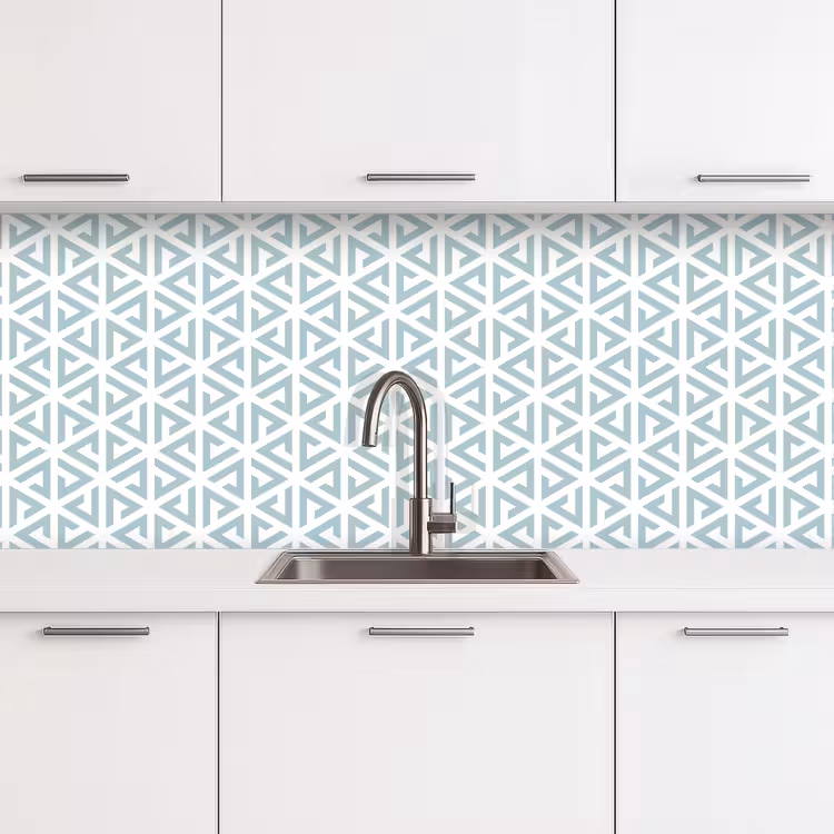 Design - Geometrie - Patroon - Driehoek keuken achterwand 2 middel 871 -3d