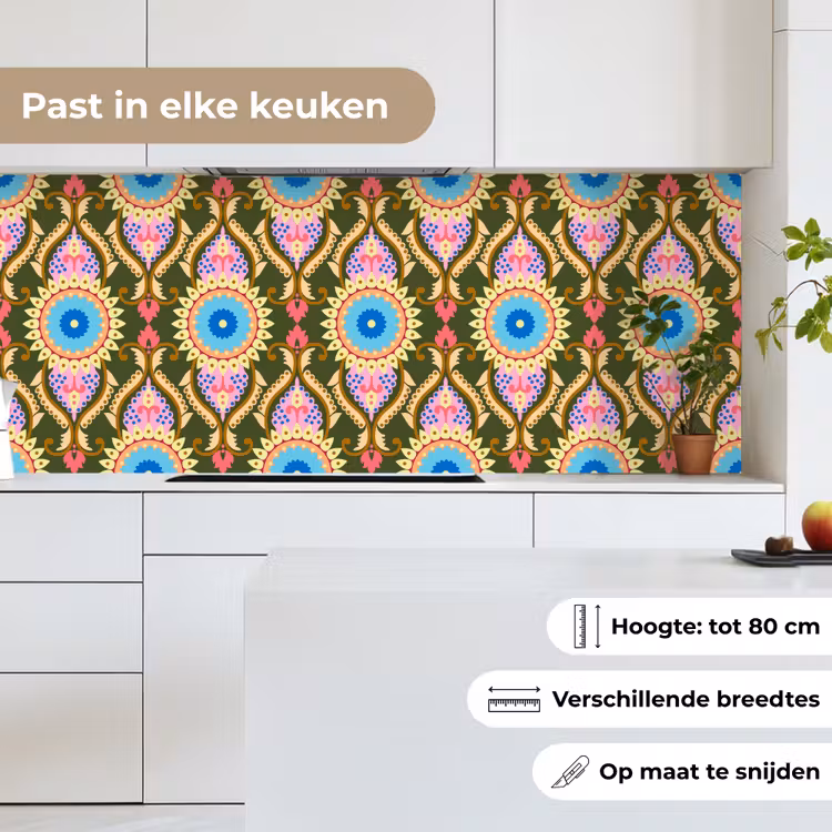 Design - Orient - Retro keuken achterwand 2 middel 871 -sfeer4_NL