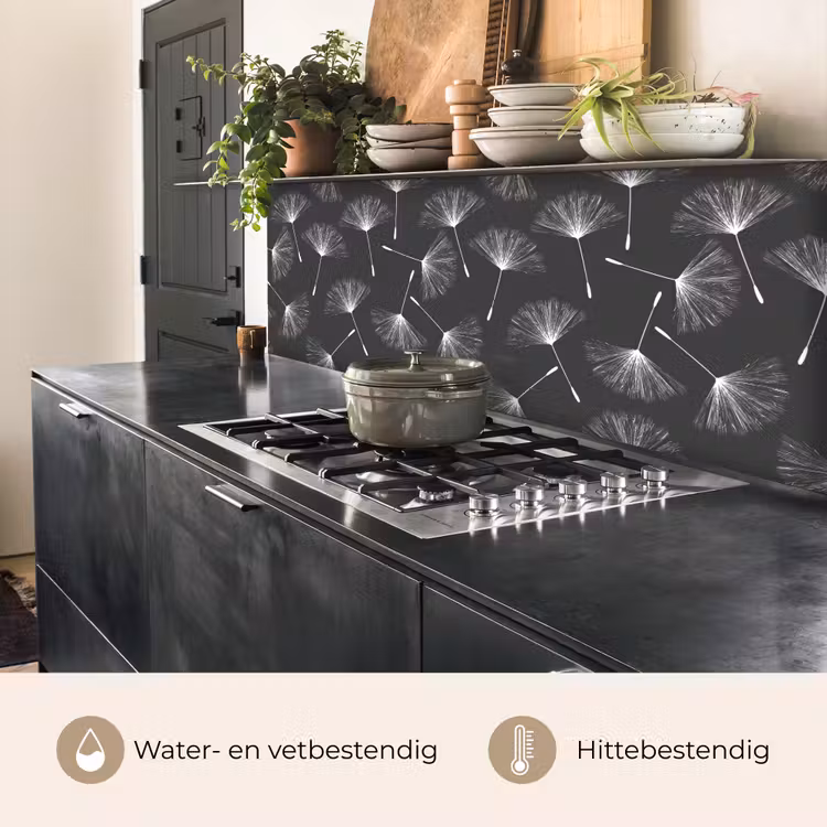Design - Paardenbloem - Plant keuken achterwand 2 middel 871 -usp_NL