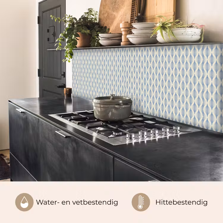 Design - Vintage - Abstract keuken achterwand 2 middel 871 -usp_NL