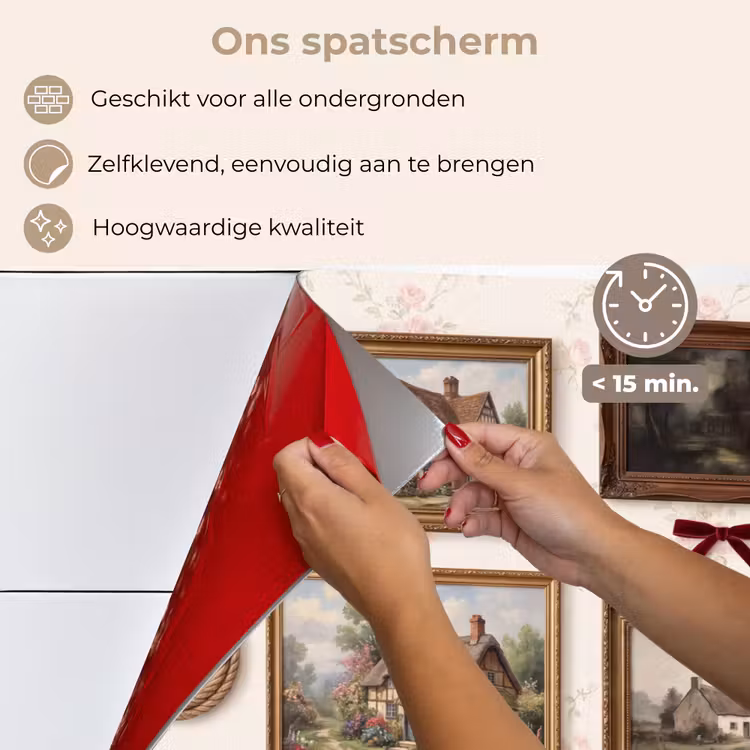 Dier - Kat - Portret - Klassiek keuken achterwand spatscherm klein -spatscherm_NL