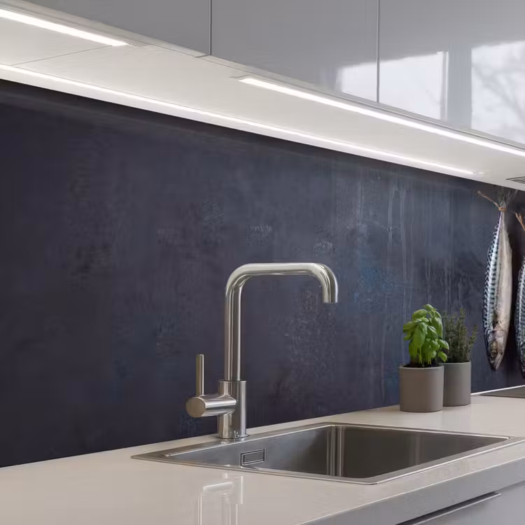 Keuken achterwand - Drie vissen - Touw - Drie vissen - Touw keuken achterwand 2 middel