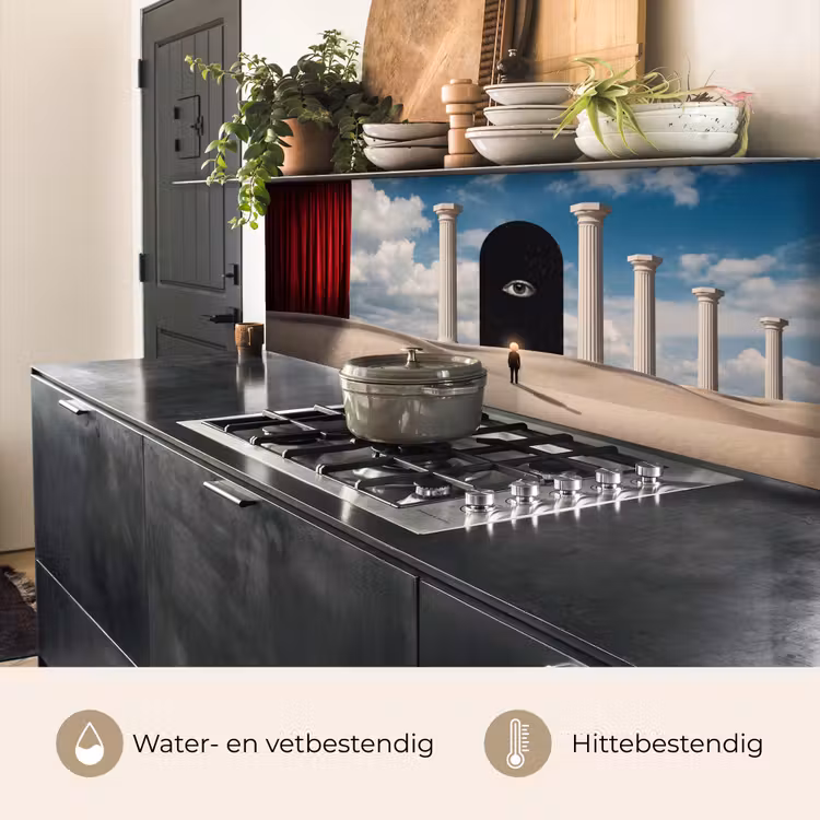 Keuken achterwand - Droom - Woestijn - Oog - Droom - Woestijn - Oog keuken achterwand 2 middel