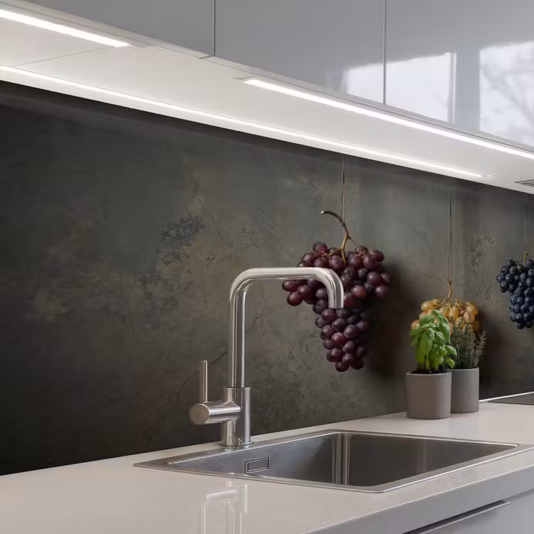 Druiven - Kleurrijk - Muur keuken achterwand 2 middel -3d_schuin