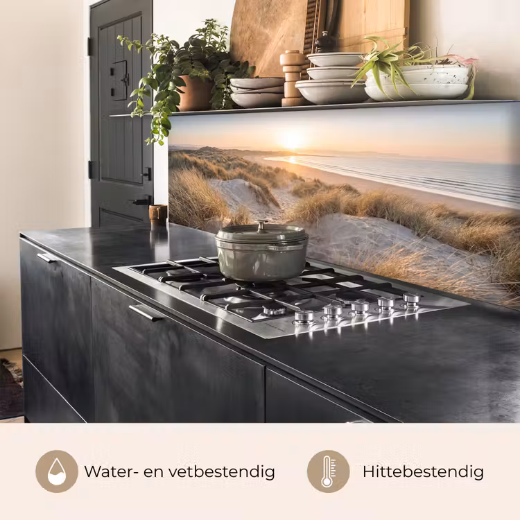 Duinen - Strand - Zee keuken achterwand 2 middel -usp_NL