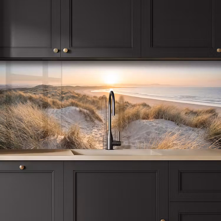 Duinen - Strand - Zee keuken achterwand 2 middel -sfeer1