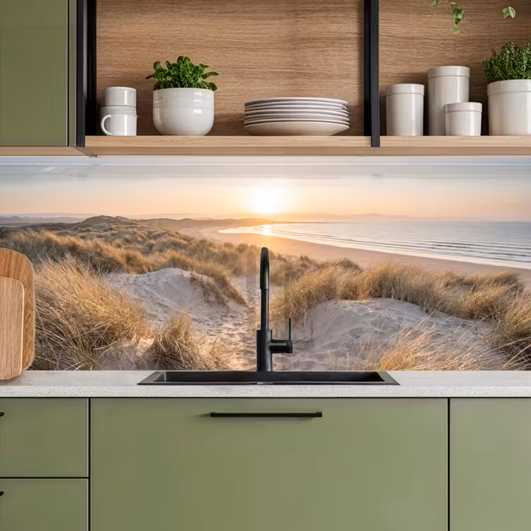 Duinen - Strand - Zee keuken achterwand 2 middel -sfeer3