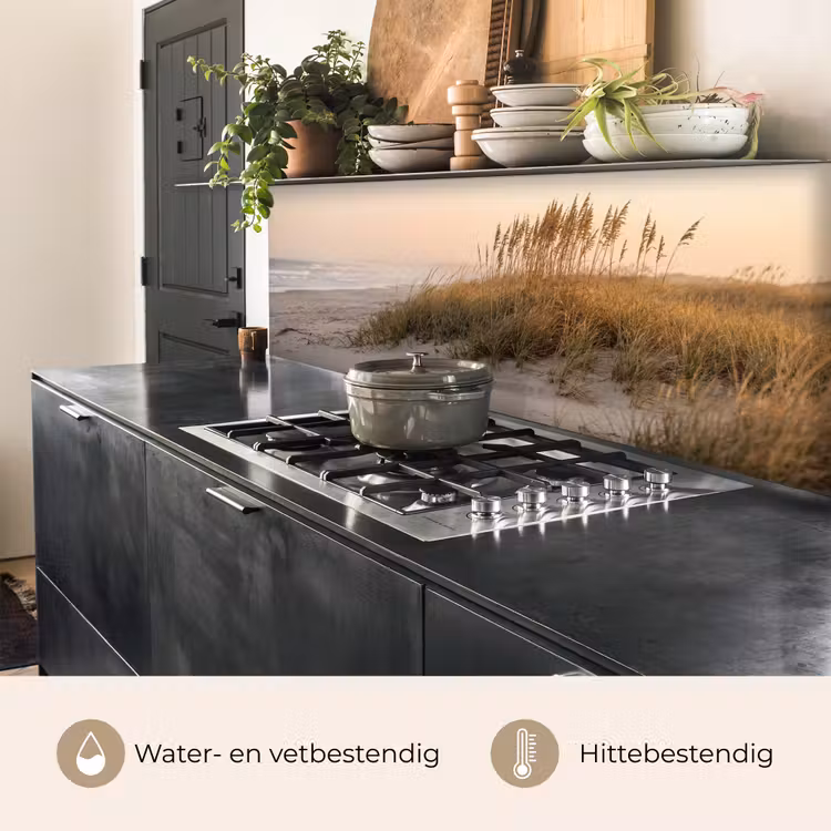Duinlandschap - Zonsondergang - Strand keuken achterwand 2 middel -usp_NL