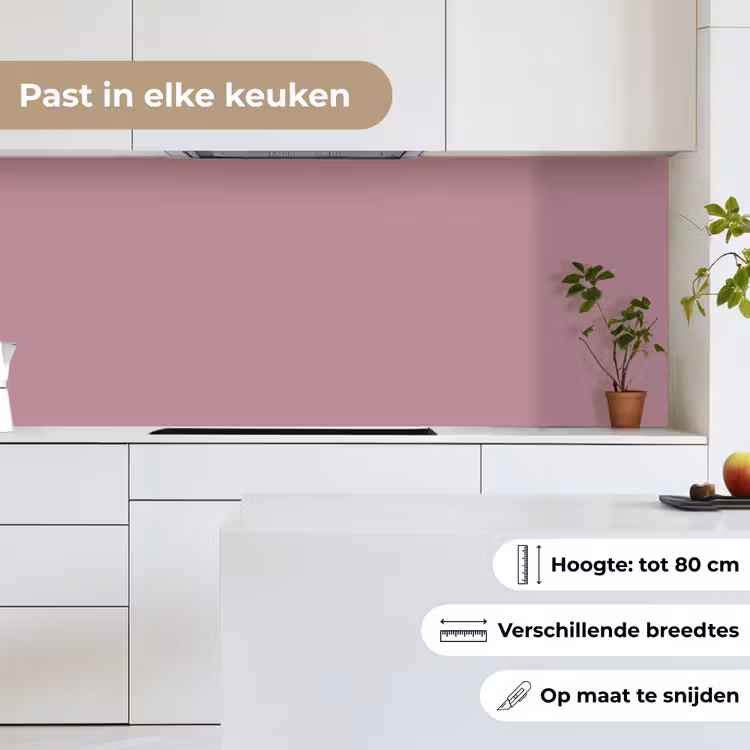 Dusty - Mauve - Paars keuken achterwand 2 middel 871 -sfeer4_NL