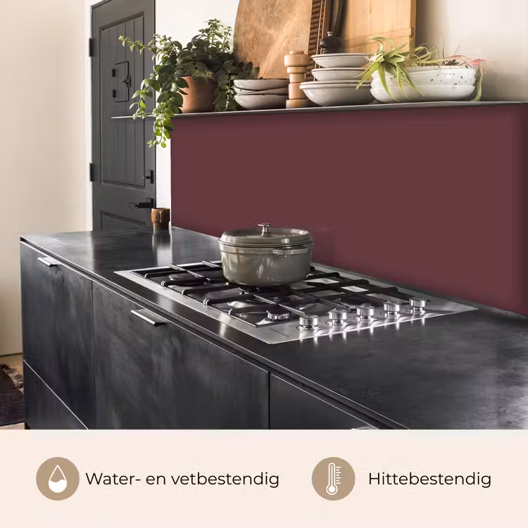 Dusty - Rose - Roze keuken achterwand 2 middel 871 -usp_NL