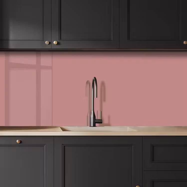 Dusty - Rose - Roze keuken achterwand 2 middel 871 -sfeer1