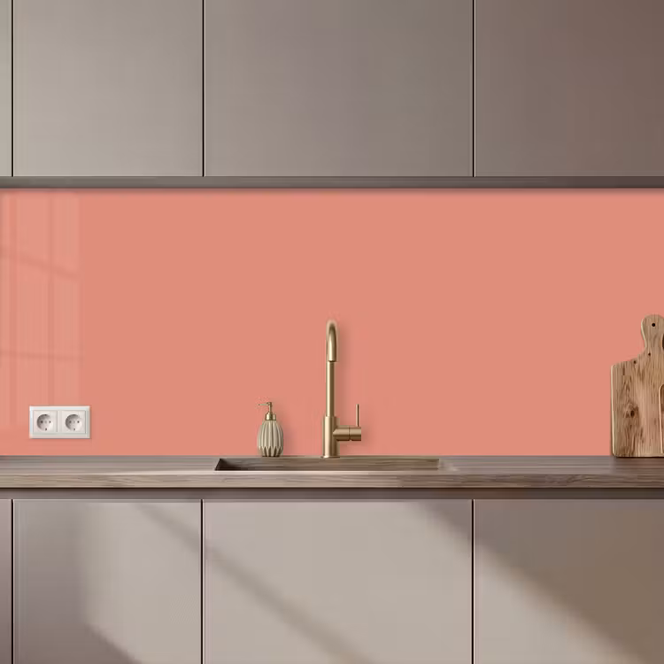Earthy - Rose - Koraal keuken achterwand 2 middel 871 zz_3dshopping