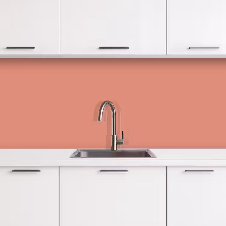 Earthy - Rose - Koraal keuken achterwand 2 middel 871 -3d