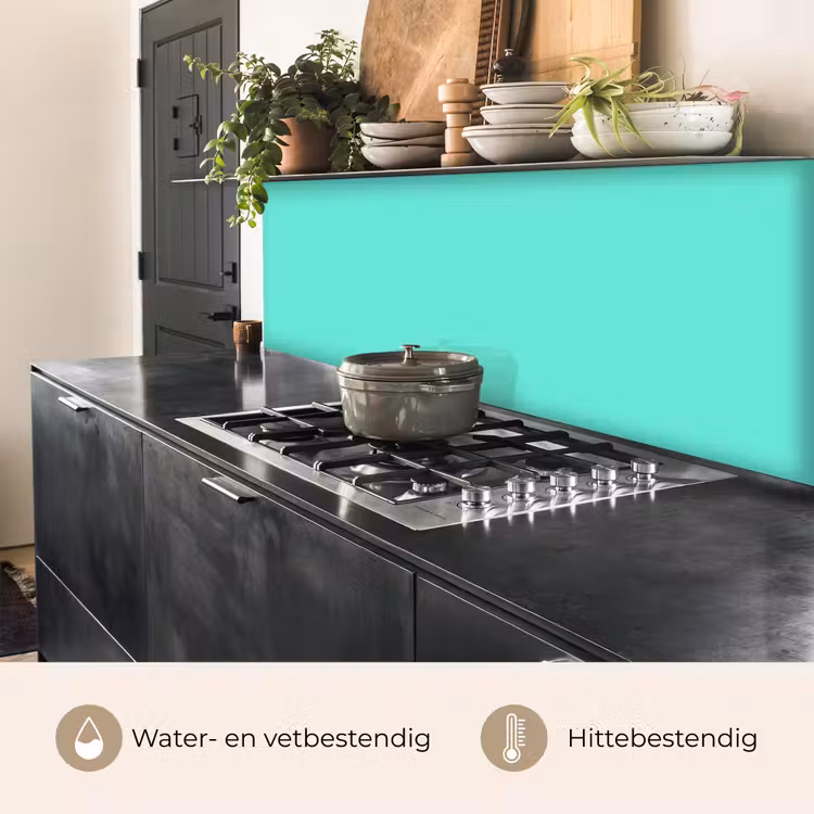Electric - Cyan - Turkoois keuken achterwand 2 middel 871 -usp_NL
