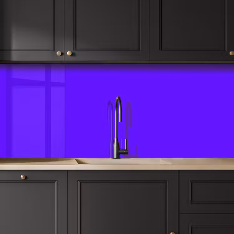 Electric - Indigo - Paars keuken achterwand 2 middel 871 -sfeer1